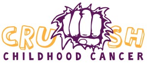 CRUSH Childhood Cancer Logo